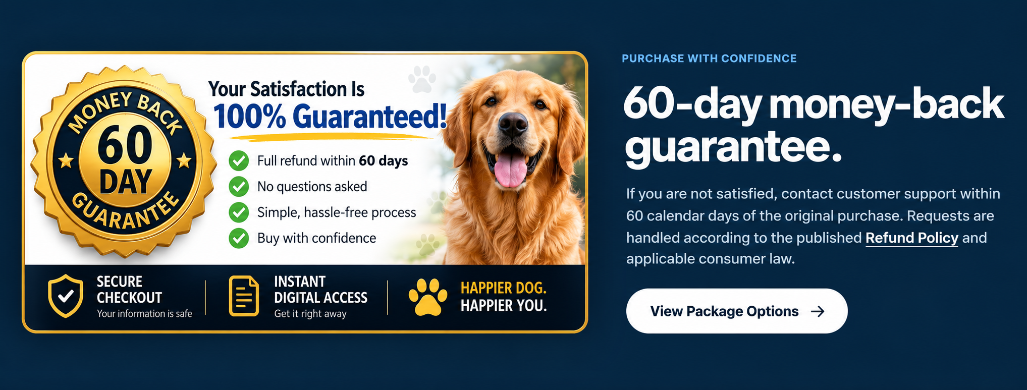 60-day money-back guarantee — purchase with confidence